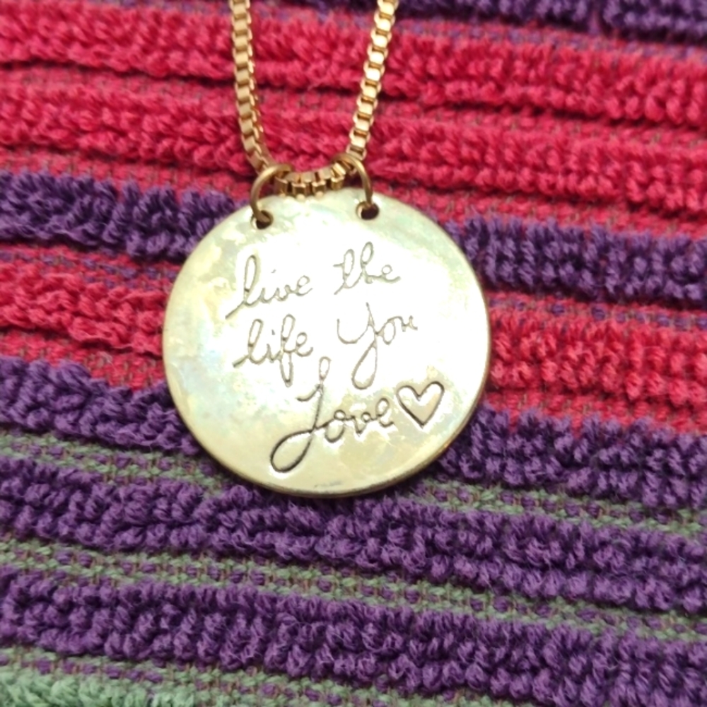 Inspirational Necklace Nwot